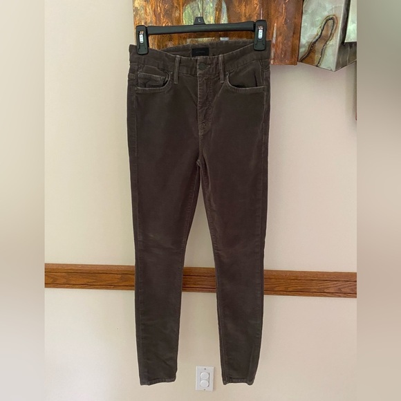 Mother High Wasted Looker in Charcoal Size 25 Jeans Pants Leggings - Picture 1 of 7